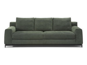 3-местный диван из кожи или ткани