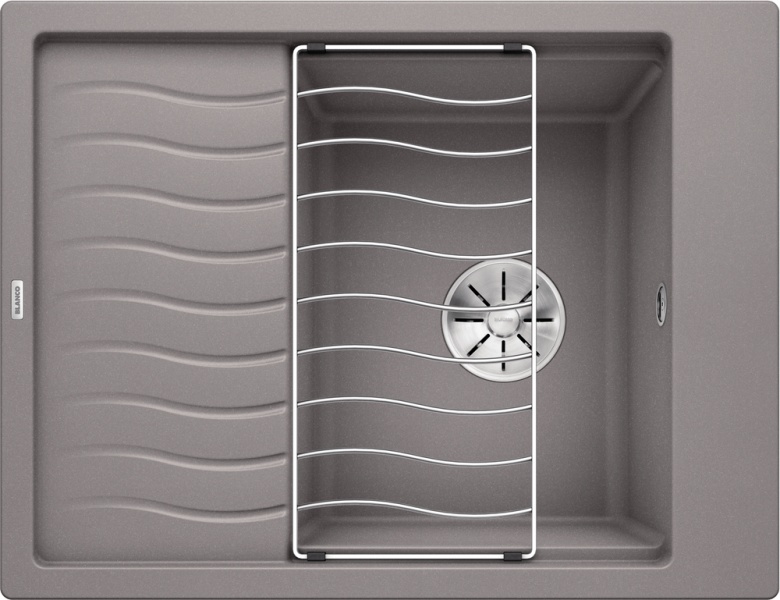 524816 Кухонная мойка Blanco Elon 45 S алюметаллик  Blanco Elon Алюметаллик - Вид №6