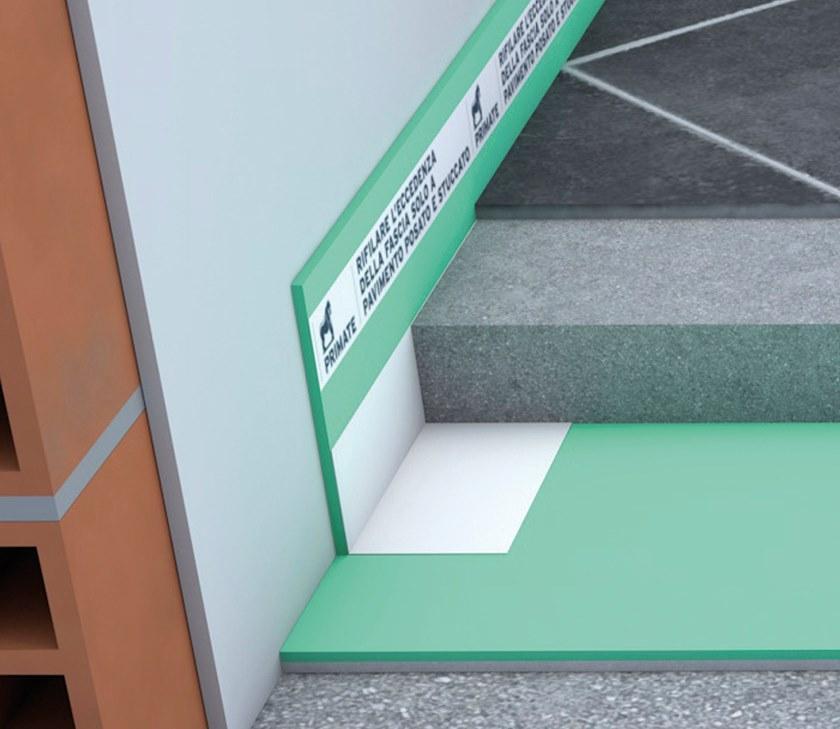 Primate Клейкая полоса по периметру для плавающих стяжек Acustica - accessori Pac0037 - Вид №1