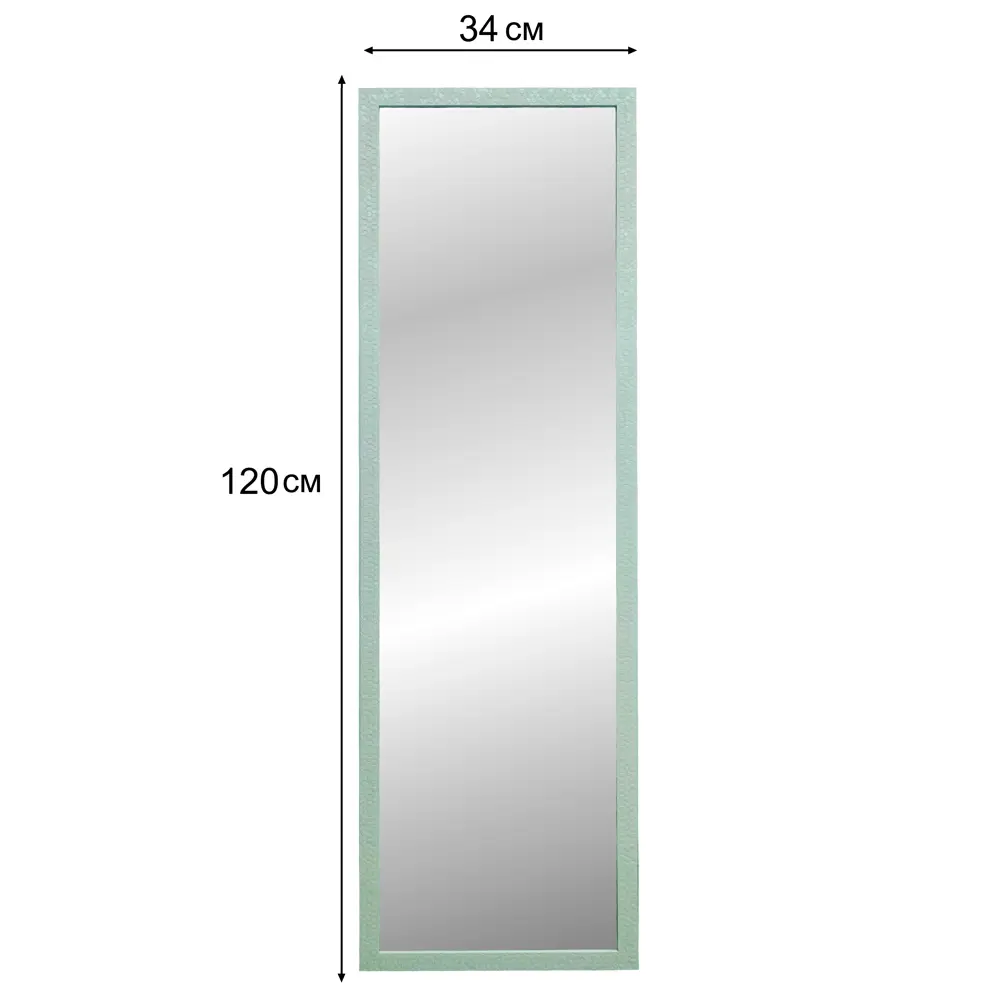 Зеркало декоративное Соты прямоугольник 33x120 см цвет белый 87480806 STLM-2059024 Santreyd - Вид №2