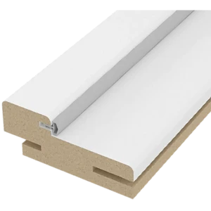 Дверная коробка телескопическая Аттика/Халика 2070х70х28 мм CPL ламинация цвет белый (комплект 2.5 шт.)