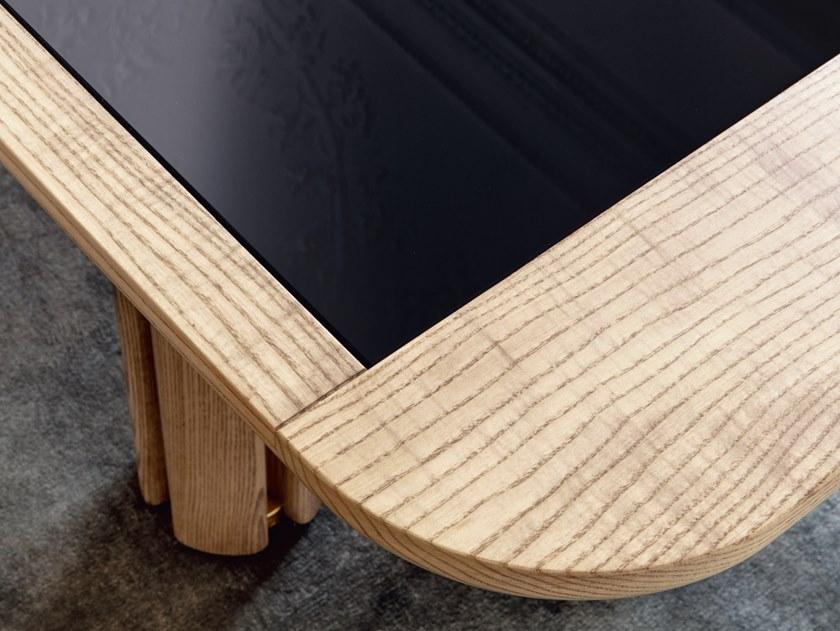 Porada Стол из ясеня прямоугольный со стеклянной вставкой Eighteen sun-id-1460090 - Вид №1