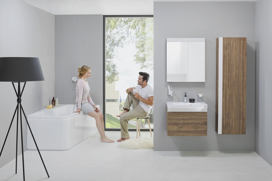 Шкаф боковой SB 10° 450 белый Ravak X000000751 - Вид №3