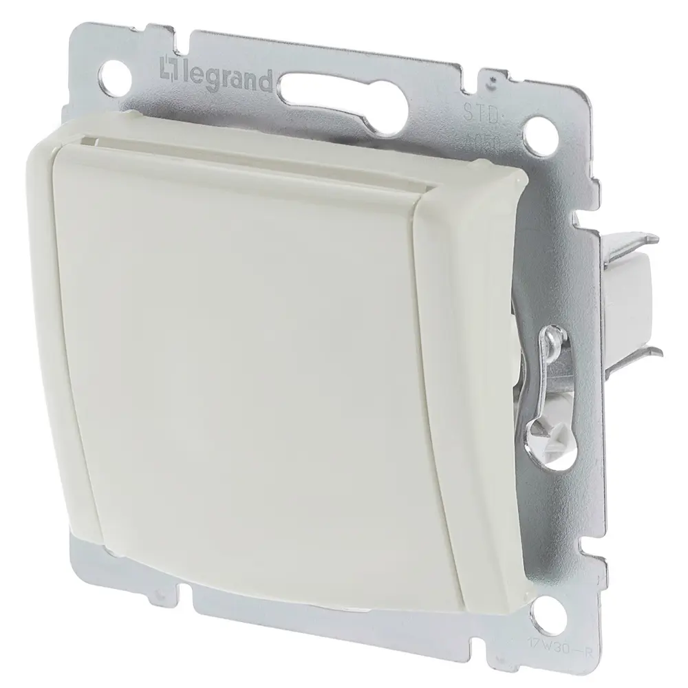 Legrand Valena Classic - розетка с крышкой и заземлением, слоновая кость 11274103 STLM-0001153 - Вид №2