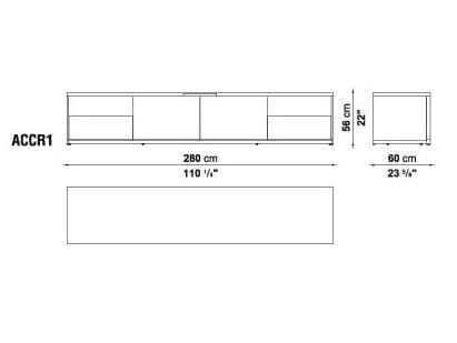 Деревянный шкаф с распашными дверями Maxalto Mida ARCH-00079947 - Вид №5