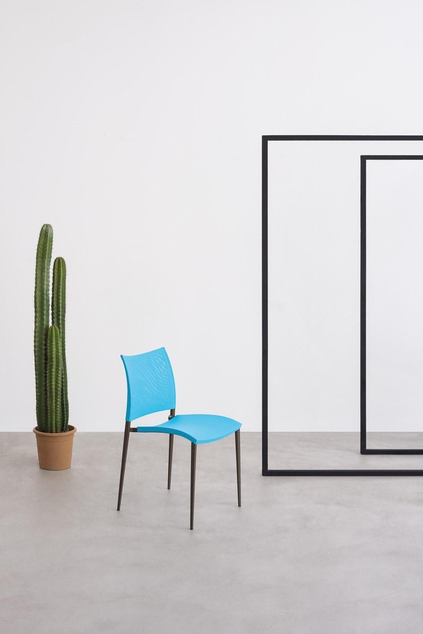 Desalto Штабелируемый стул из полиэфирного волокна Sand sun-id-1508974 - Вид №2