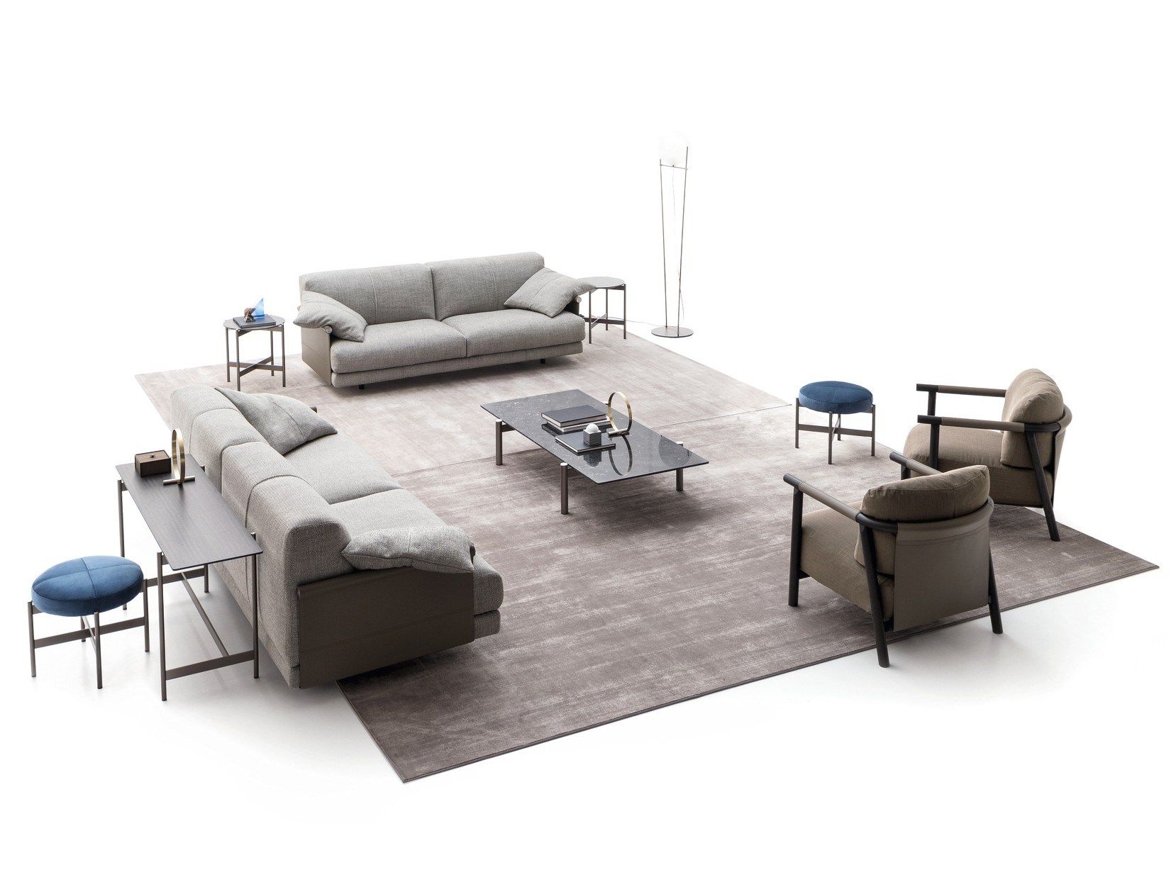 Прямоугольный мраморный журнальный столик Ditre Italia Erys ARCH-00039752 - Вид №6