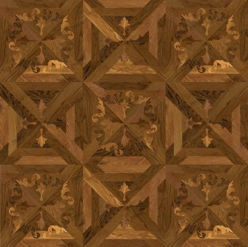 Художественный паркет Da Vinci Щитовой 26-204 Дуб (Гладкая) 500х500 мм 26010204