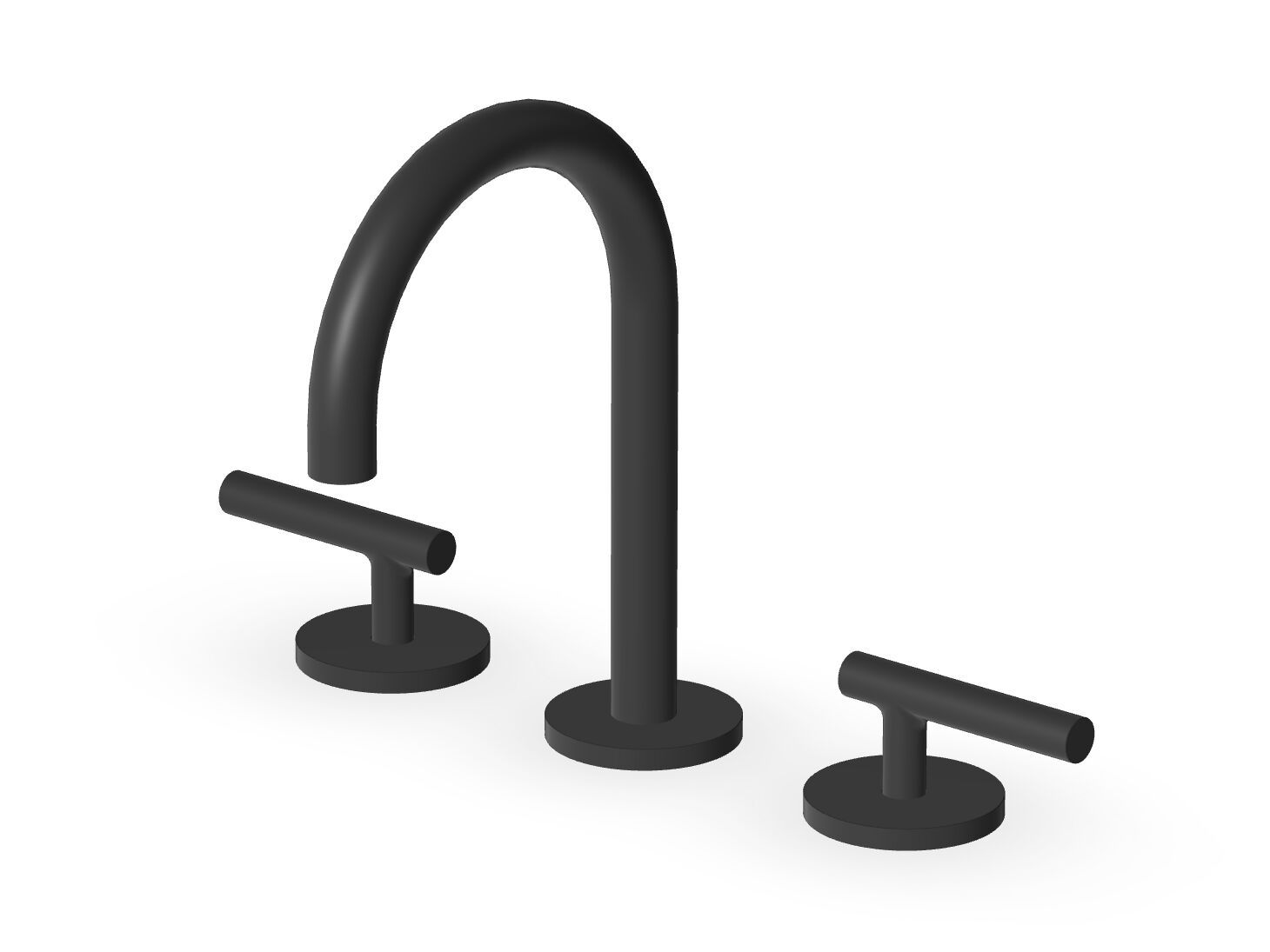 Смеситель для раковины с 3 отверстиями без слива Zucchetti Pan S ARCH-00069170 - Вид №19