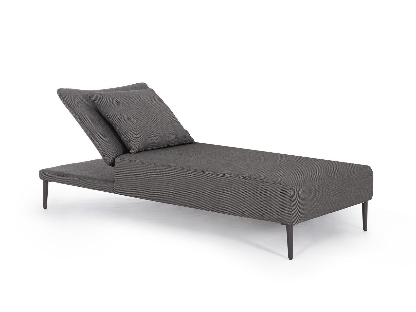 Садовая кровать с откидной спинкой из ткани BIZZOTTO Viper ARCH-00087110