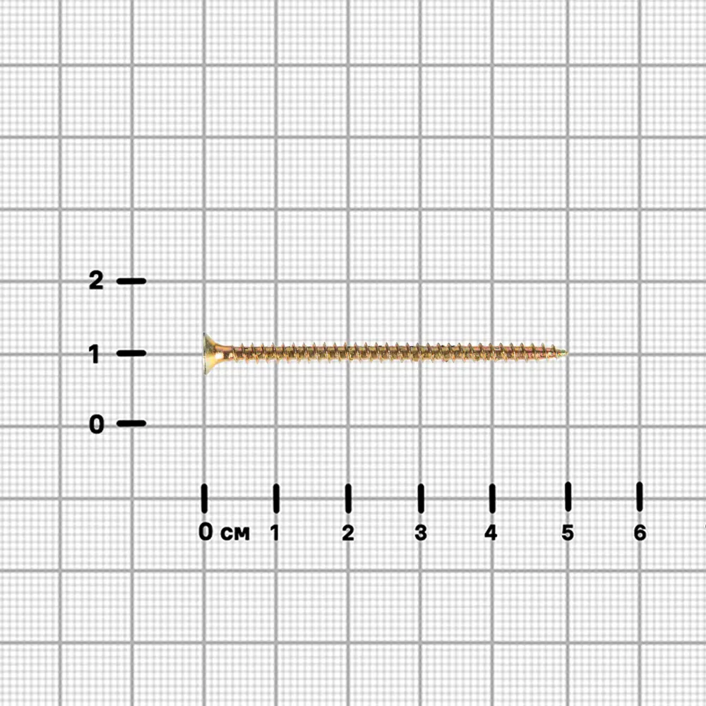 Саморезы универсальные потайные острые оцинкованные 3x50 4 шт. 89344231 STLM-2125610 Santreyd  - Вид №2