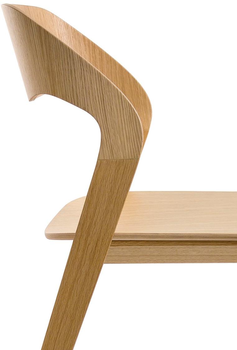 Crassevig Штабелируемый деревянный стул Mixis sun-id-1513554 - Вид №12