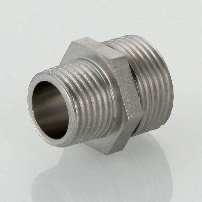 VTi.580.I.0504 Фитинг из нержавеющей стали – ниппель переходной Valtec 3/4 х 1/2"  - Вид №9