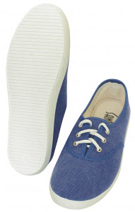 64224 Слипоны на шнурках цвет denim blue  Медицинская обувь  размер 37