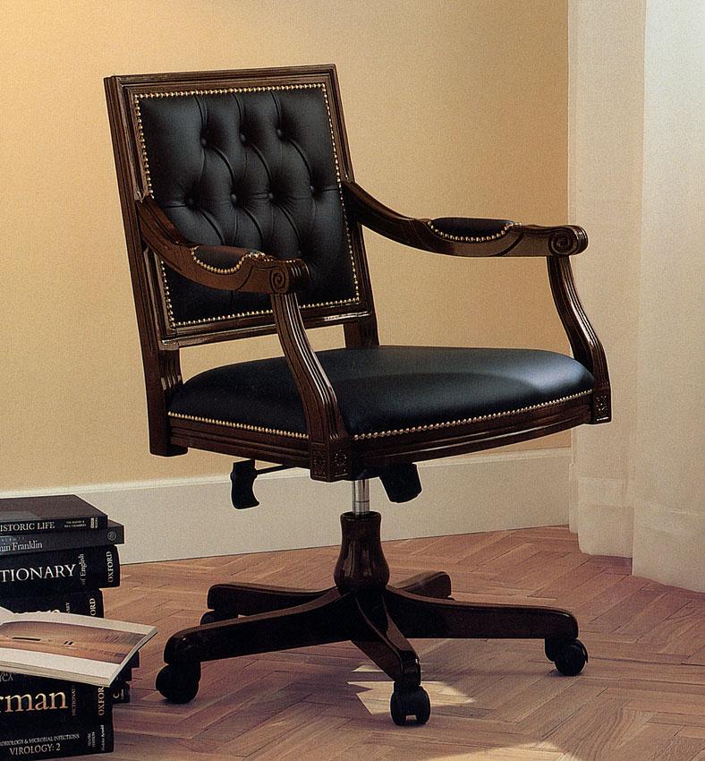 Рабочее кресло Luigi XVI Quadra Office VENETA SEDIE 8223A 