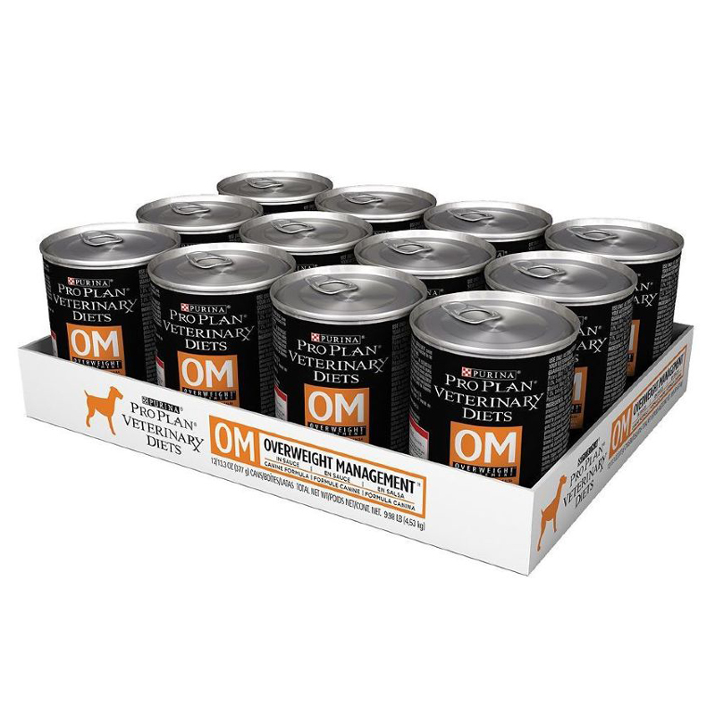 ПР0033148*12 Корм для собак Veterinary Diets при ожирении, конс. 400г (упаковка - 12 шт) Pro Plan 