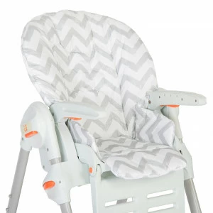 Съемный чехол для стульчика для кормления Grey Zigzag VAMVIGVAM  281521 Серый