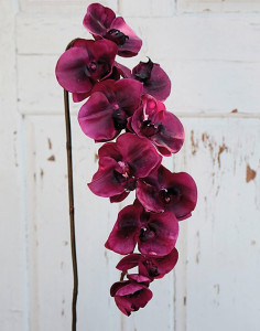 2508 299 a3 Пластиковая орхидея Phalaenopsis, 110 см, real touch, антично-темно-фиолетовый H-andreas