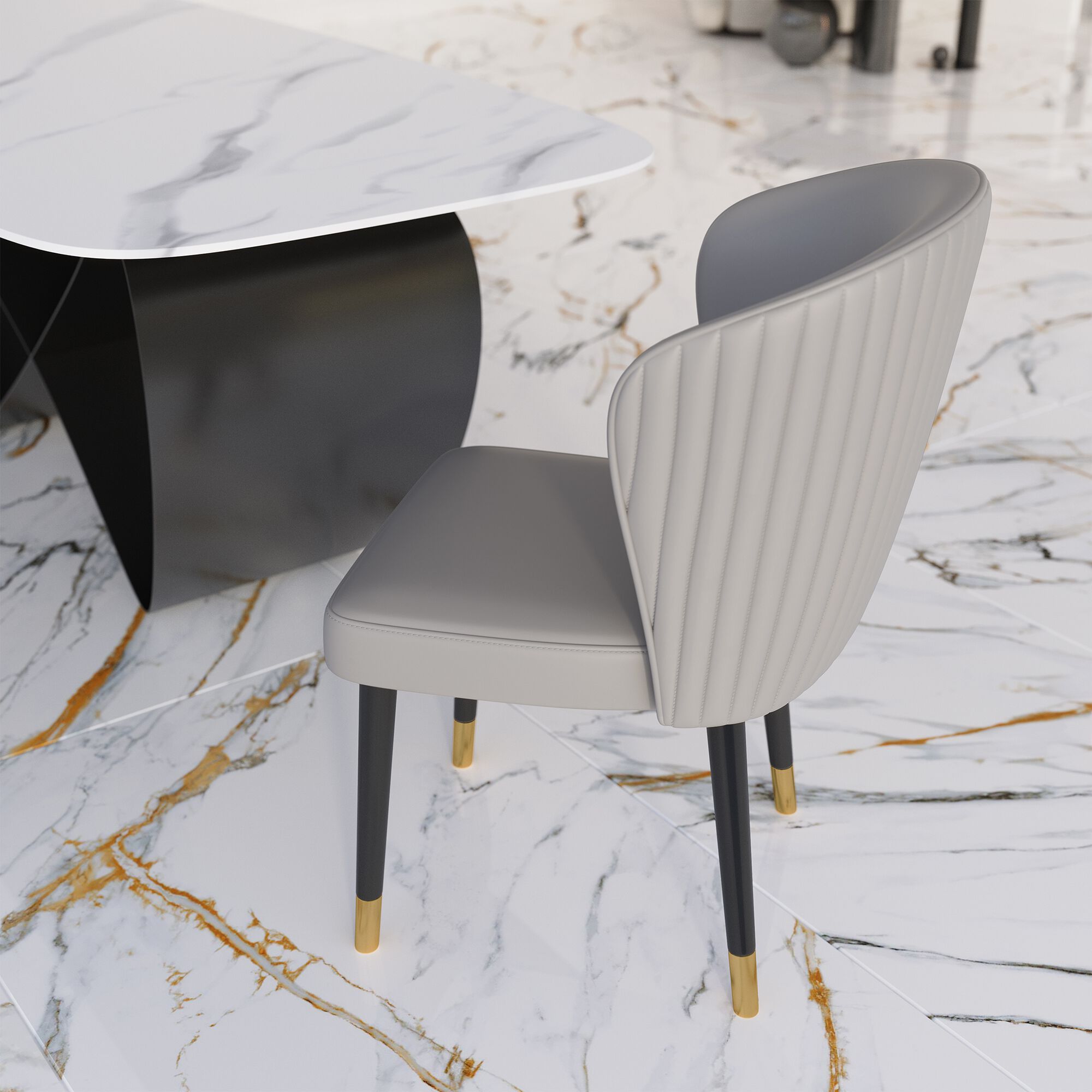 Стул из искусственной кожи GIULIA GRILLO SONTUOSA ARCH-00113495 - Вид №13