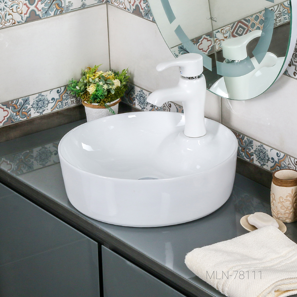 Накладная раковина melana mln-78111 78111-805 - Вид №2