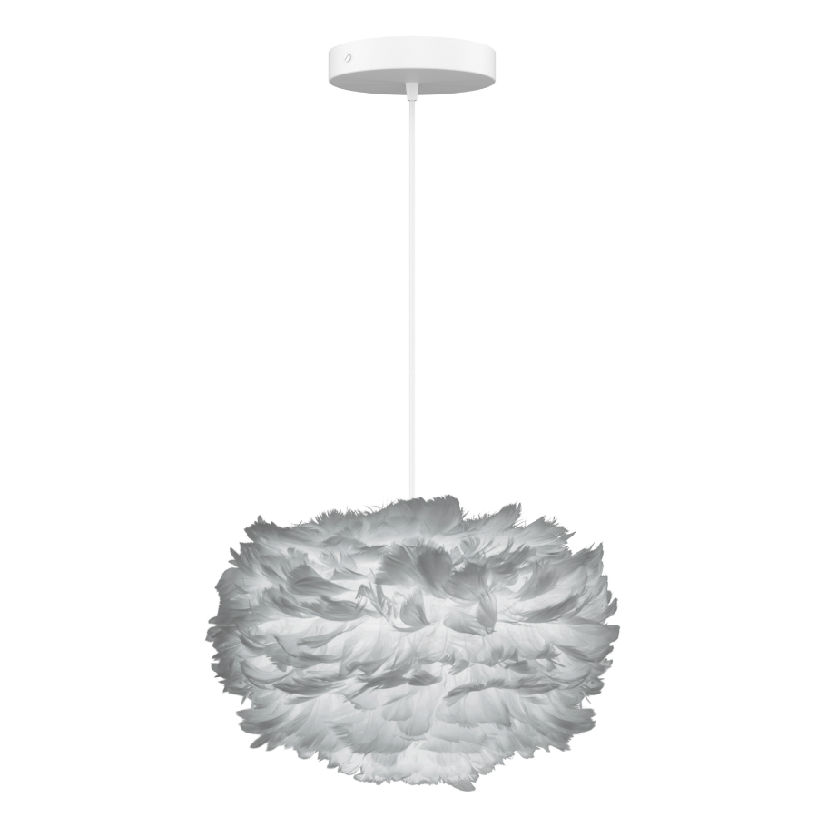 Плафон светло-серый Umage Eos Mini 20х35 см 2124 UMAGE  00-3895163 Серый  - Вид №25