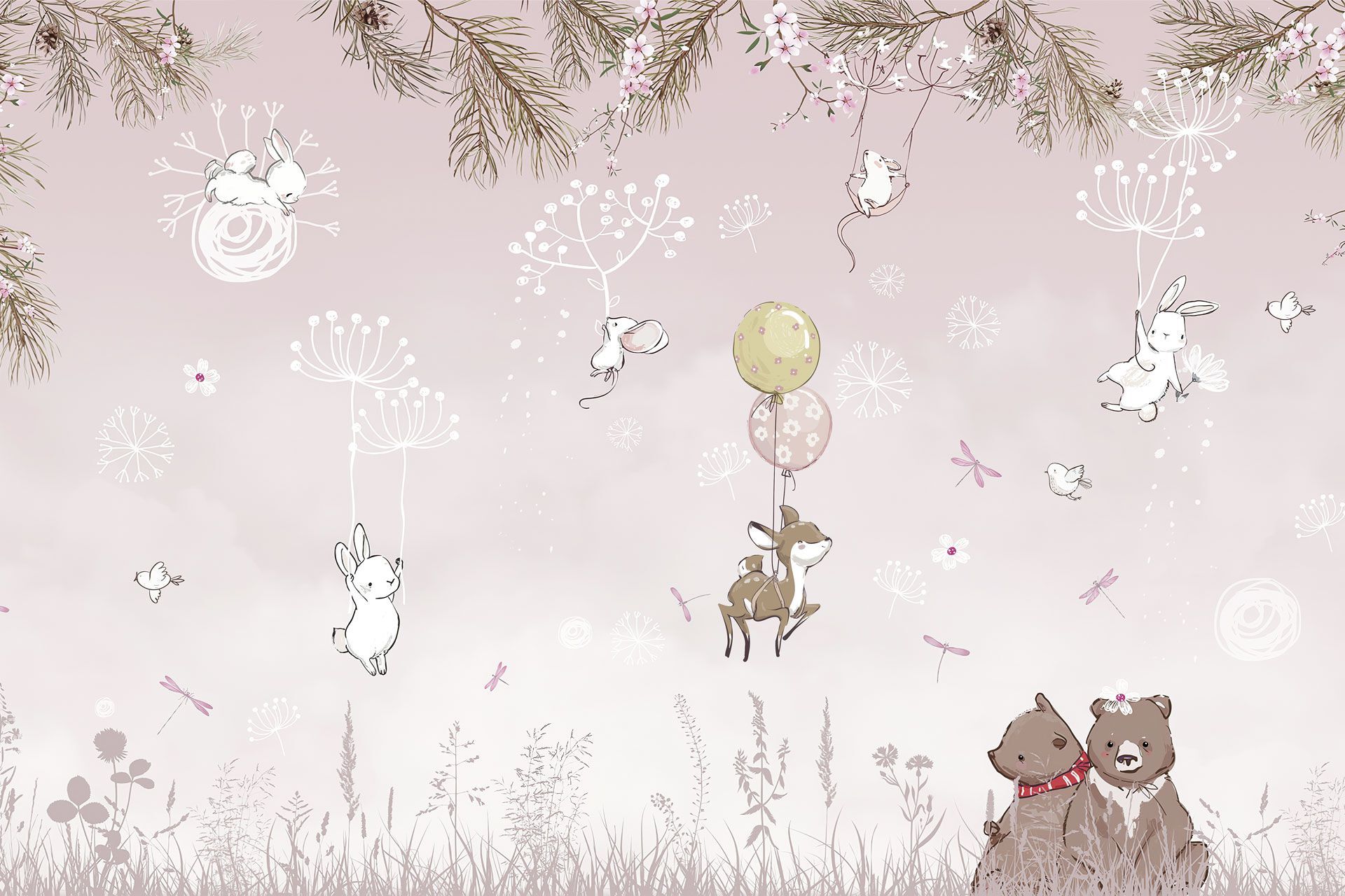 Панорамные обои для детей Rimura 2025 ARCH-00140409 - Вид №1