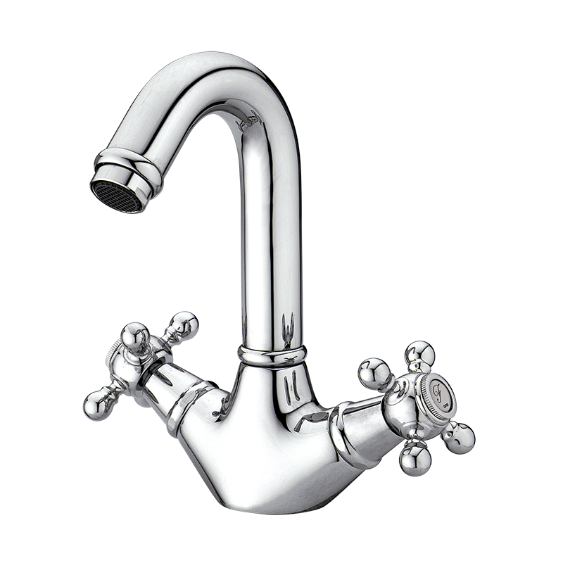 211190 PREMIUM Хром 1866 моноблочный Умывальник Хром GRB MIXERS 