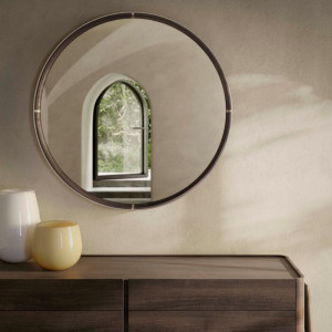 Настенное круглое зеркало