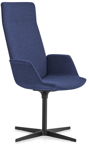 Lapalma Откидывающееся офисное кресло из ткани с 4 спицами и подголовником Uno sun-id-1350316 - Вид №3