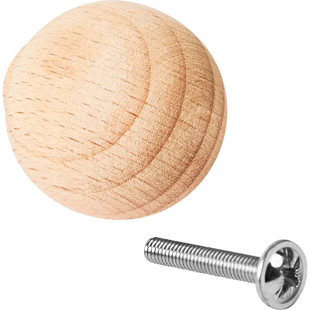 88220144 Ручка-кнопка мебельная Inspire ø30 мм STLM-1009081  - Вид №3