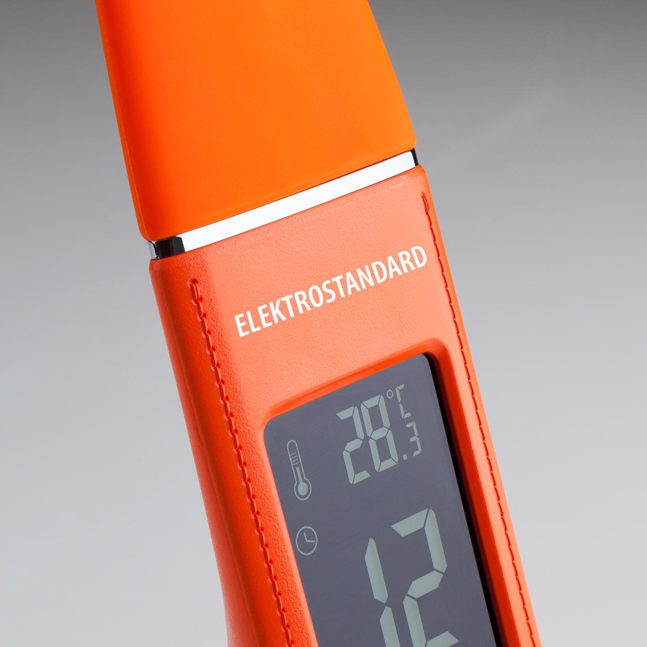 Настольная лампа светодиодная оранжевая Elara 4690389136375 ELEKTROSTANDARD КЛАССИЧЕСКИЕ 337435 Оранжевый;яркие  - Вид №3