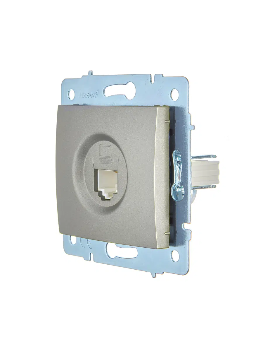 ASTI Розетка компьютерная платина механизм LEZARD 7081-3588-139 - Вид №3