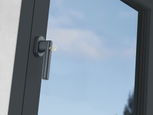 Оконная ручка DK с замком