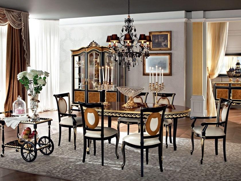 Modenese Gastone Овальный стол из массива дерева Casanova sun-id-1507970 - Вид №1