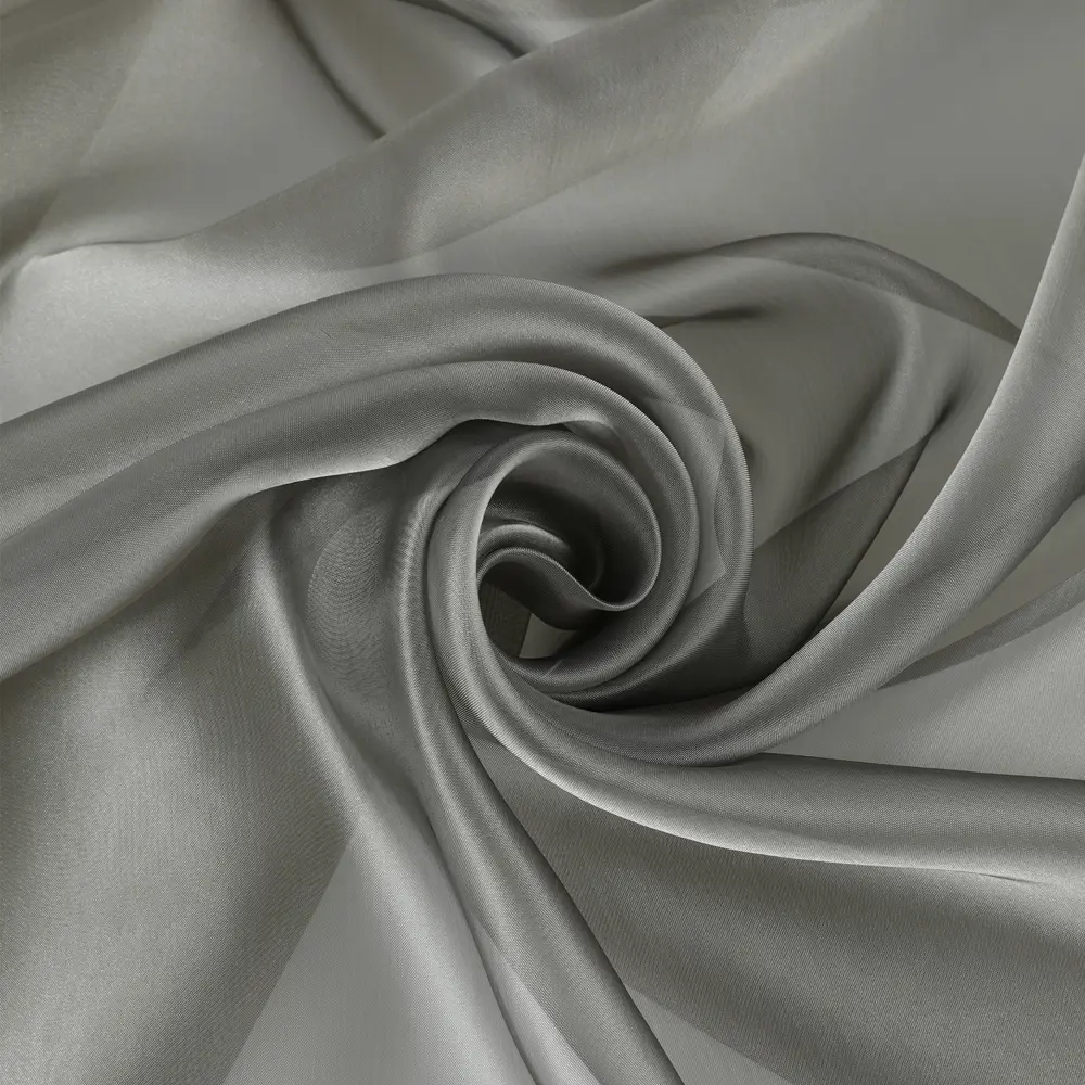 Тюль 1 п/м 290 см микровуаль однотон цвет серый ТОРГОВЫЙ ДОМ ТЕКСТИЛЬ STLM-2041131 - Вид №2