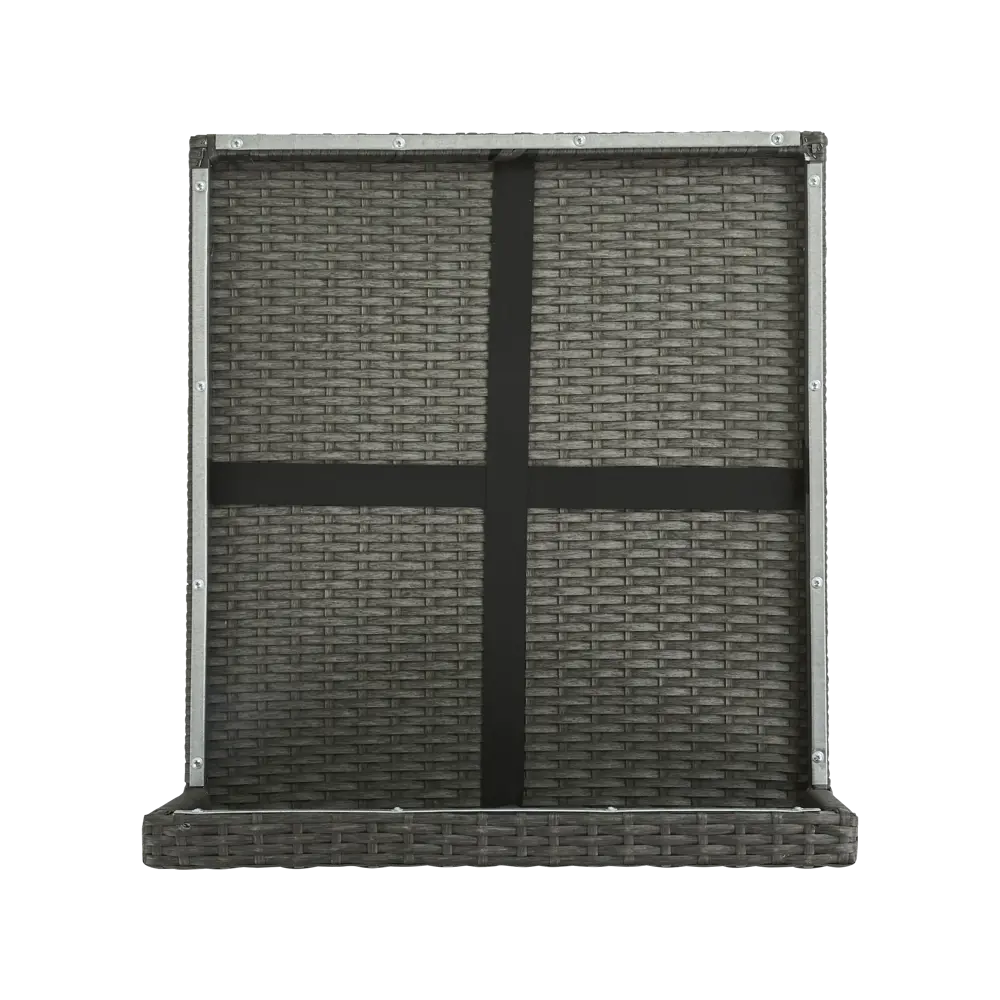 Секция прямая Naterial Noa Fix 68x62x68 см, искусственный ротанг, серый/чёрный 82509564 STLM-2174205  - Вид №4
