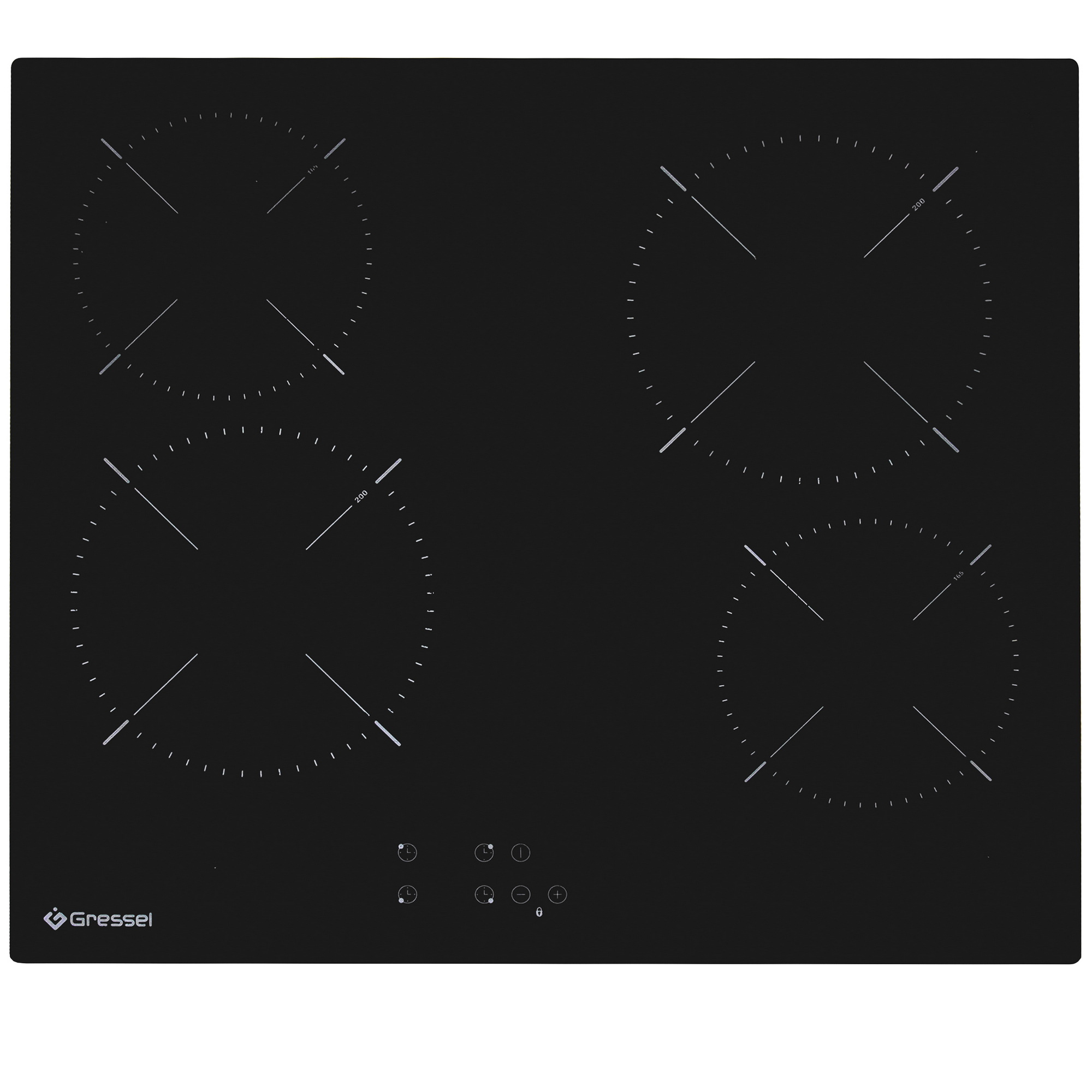 9284749 Электрическая варочная поверхность GRESSEL RU6077D14S000 STDN-0036154