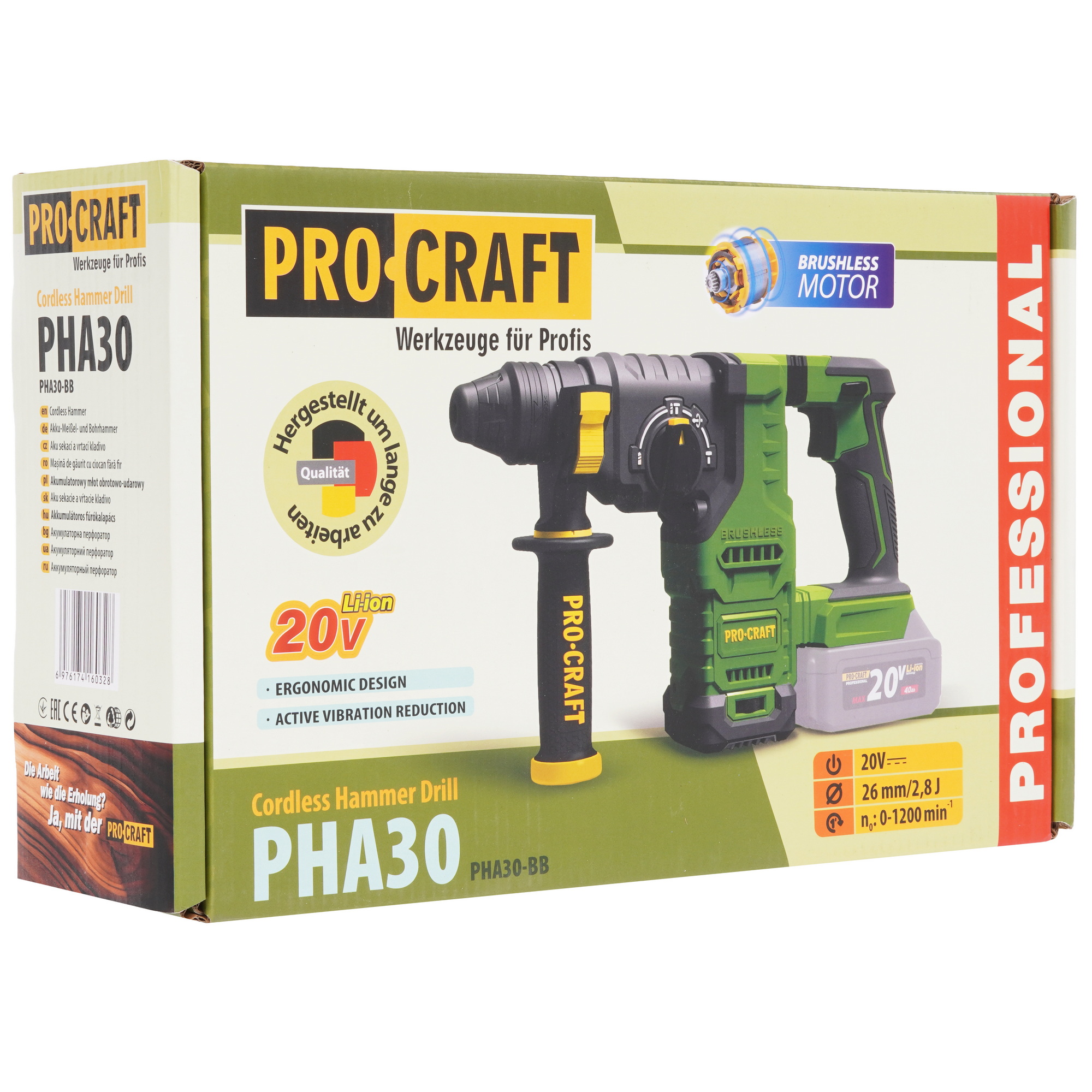 Перфоратор Procraft PHA30  , Без ЗУ, Без АКБ 9277868 STDN-0037971 - Вид №7