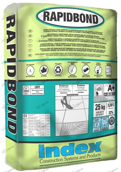 INDEX Сверхбыстрый клей для плитки и камня sun-id-1358132