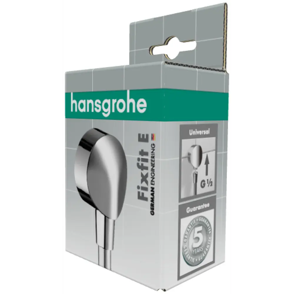 Подключение для душевого шланга Hansgrohe FixFit цвет хром 18217929 STLM-2086041  - Вид №9