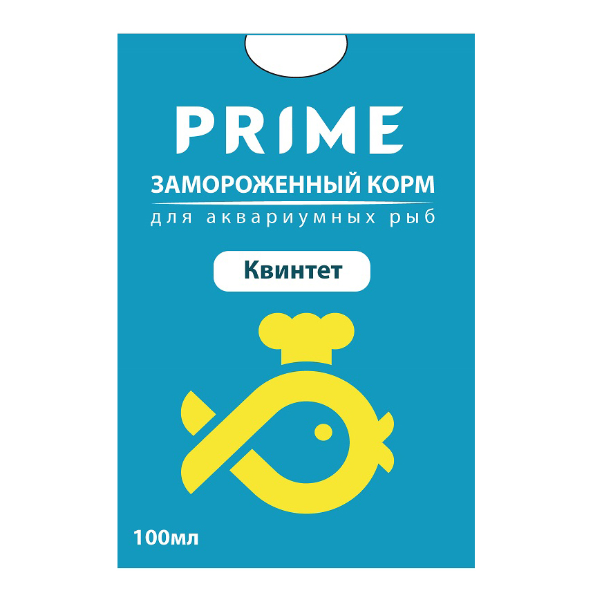 ПР0044915 Корм для рыб Квинтет в блистере 100мл PRIME  - Вид №2