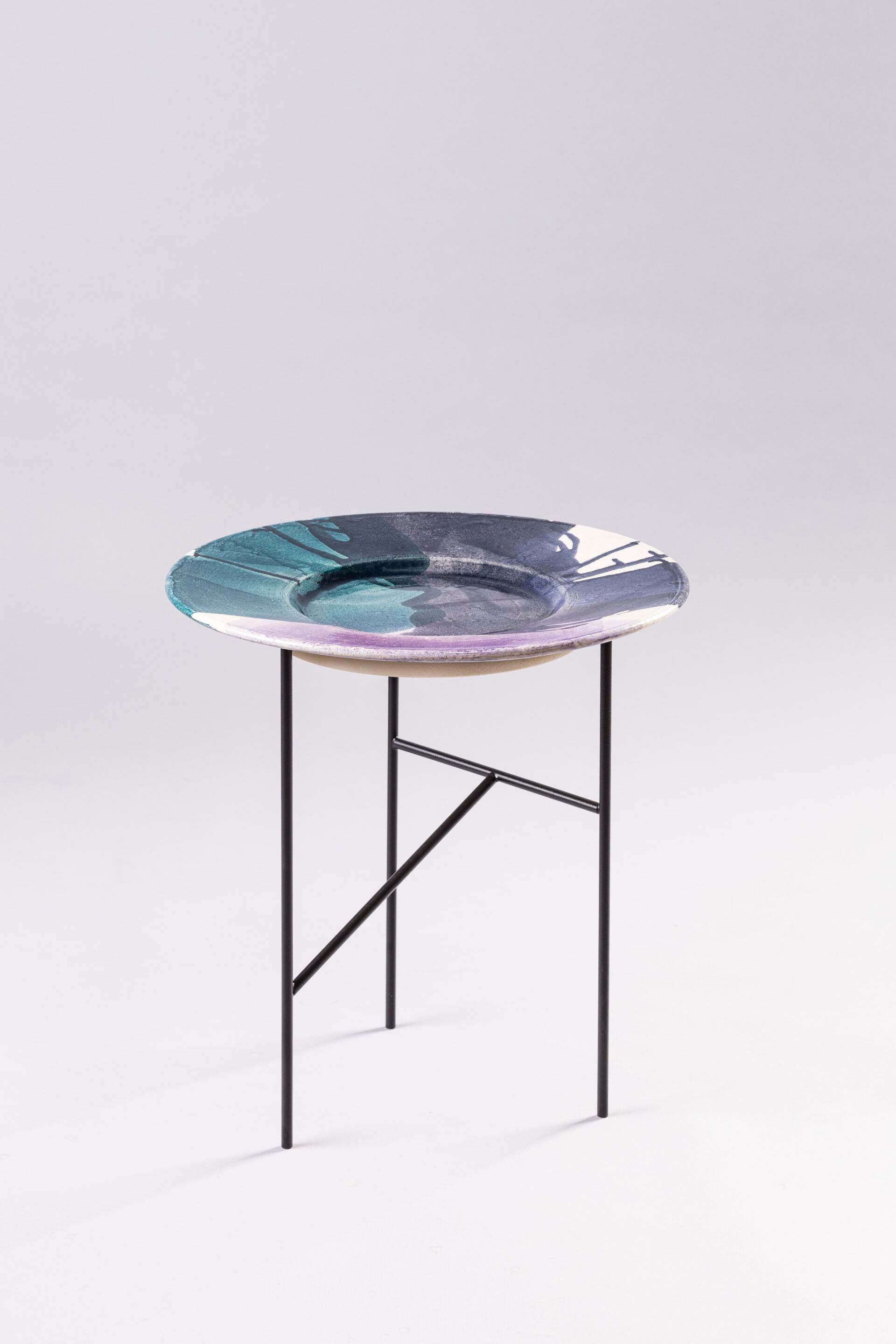 Круглый керамический журнальный столик Liu Jo Living Collection ARCH-00007356 - Вид №1