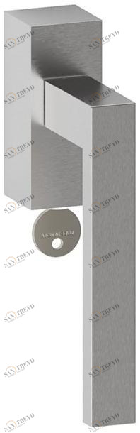 Reguitti Оконная ручка dk с замком на розетке Kyoto Aq18dkt8158