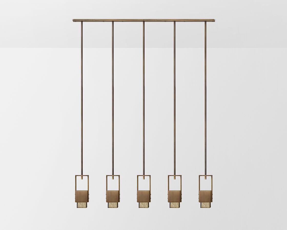 Металлический светодиодный подвесной светильник Articolo Studios куб ARCH-00016878 - Вид №4