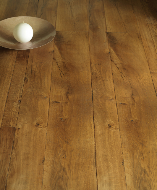 Tav7 Tifernoit Дуб старый из бруса, тонированный светлый орех Parquet - Вид №3