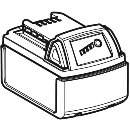 690.589.00.1 Li-Ion-аккумулятор Geberit 18 В Geberit  - Вид №3