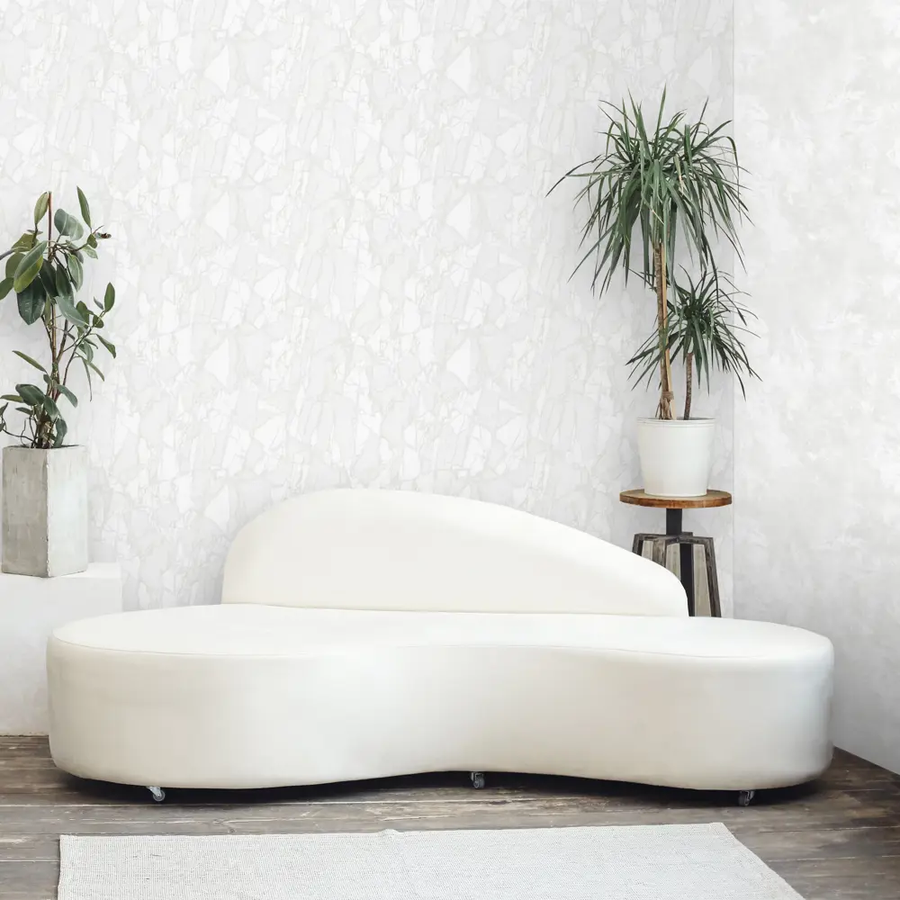 Erismann Laure - флизелиновые обои белые для стильного интерьера 89360099 Lava STLM-1535284 - Вид №4