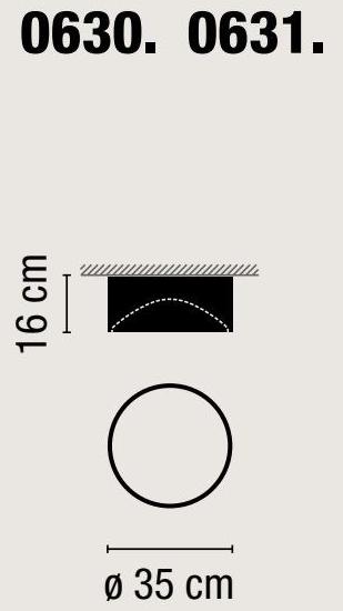 Vibia Уличный потолочный светильник Plus sun-id-1401646 - Вид №1