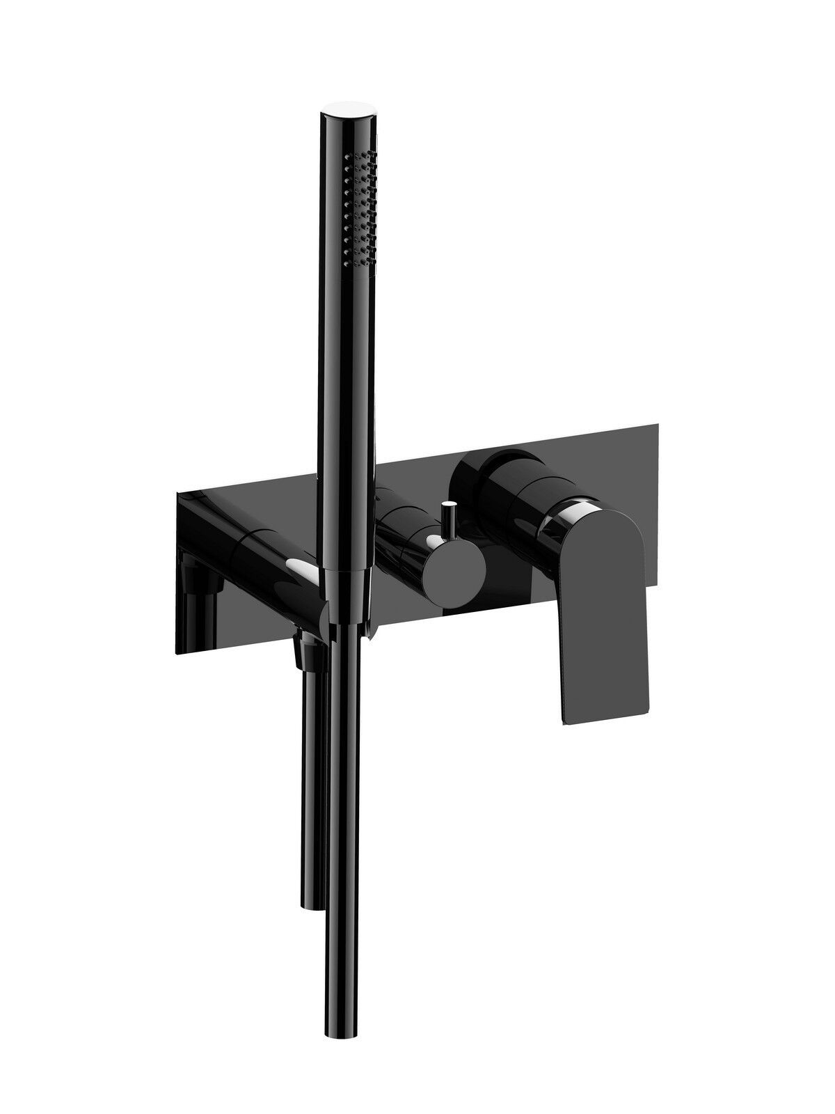 Однорычажный смеситель для душа с 3 отверстиями и ручным душем Rubinetterie Frattini отдельная эстетика ARCH-00018219 - Вид №10