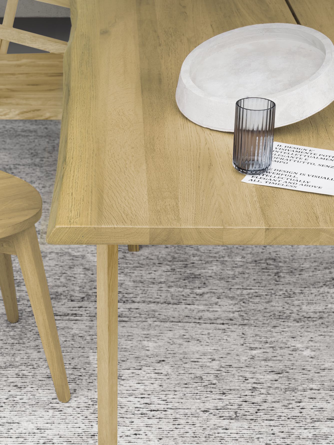 Прямоугольная столешница из дуба Devina Nais Free ARCH-00048604 - Вид №2